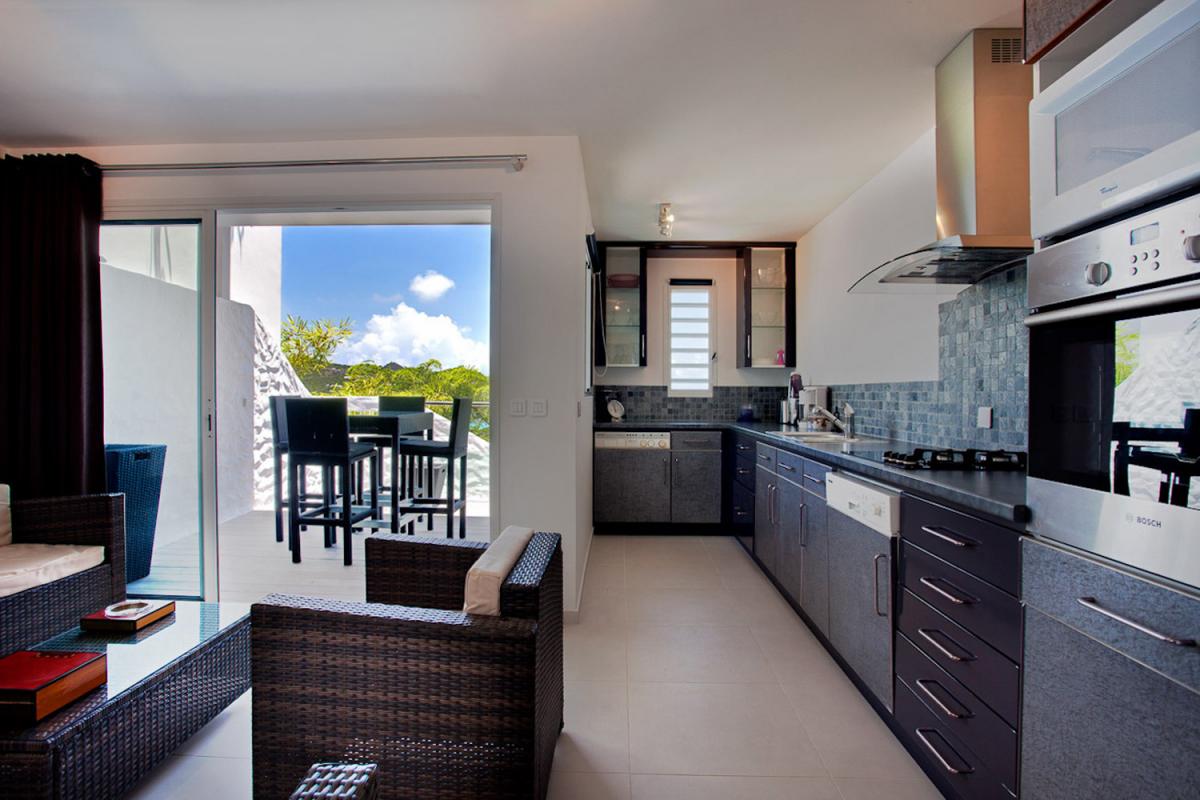 Location villa Saint-Jean - La pièce à vivre de la chambre 4