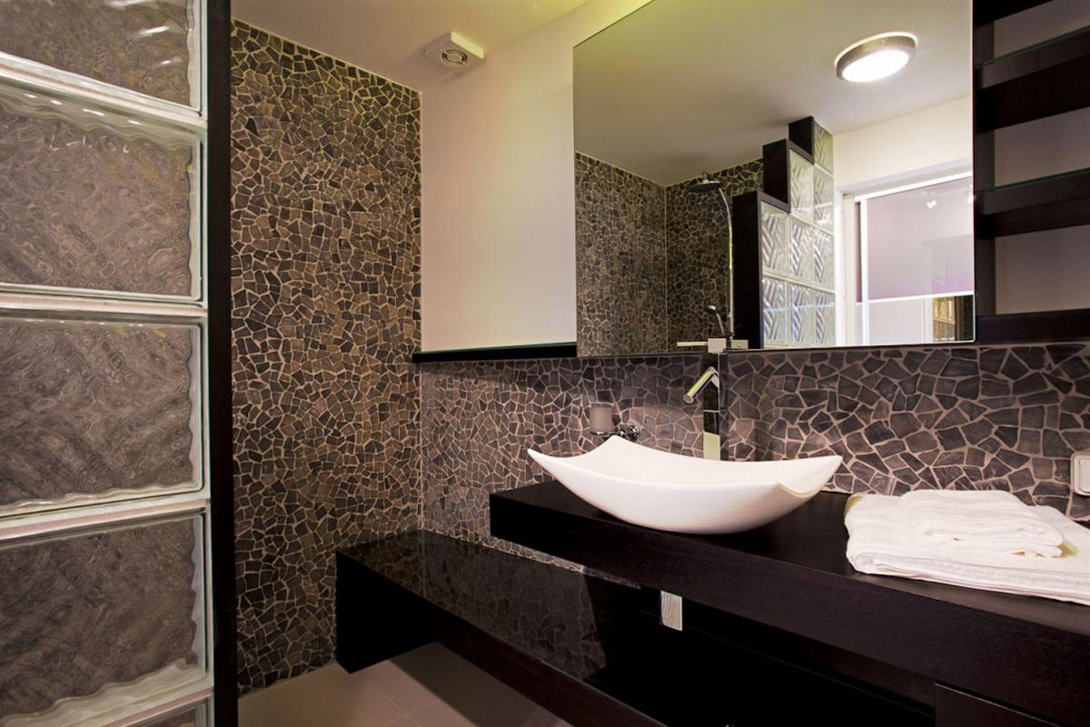 Location villa Saint-Jean - La salle de douche de la chambre 4