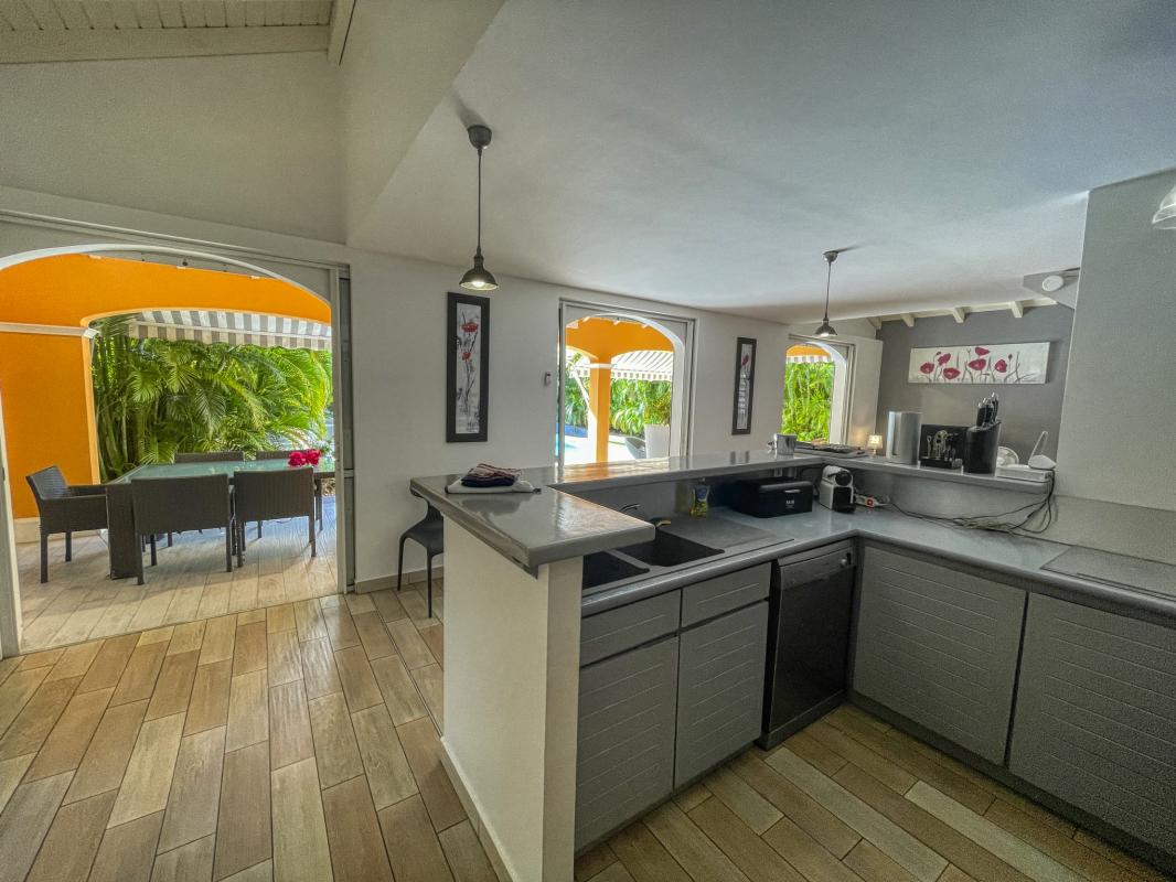 Location Villa Saint François Guadeloupe-cuisine