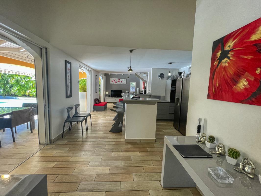 Location Villa Saint François Guadeloupe-entrée