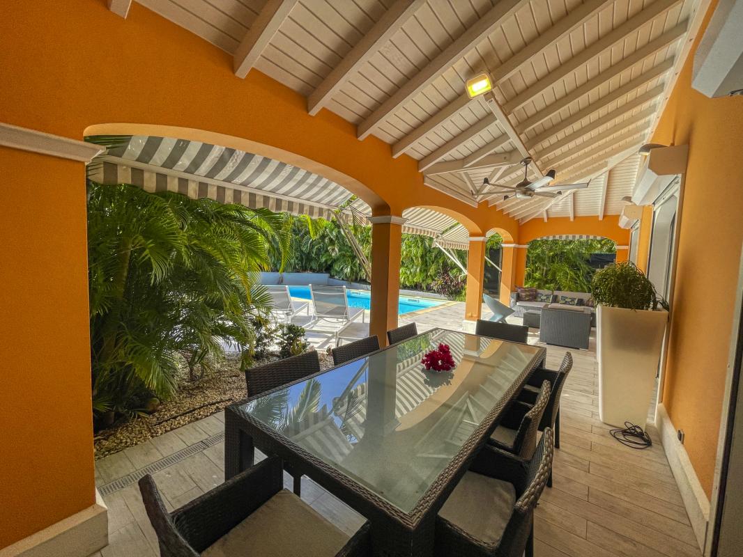 Location Villa Saint François Guadeloupe-terrasse