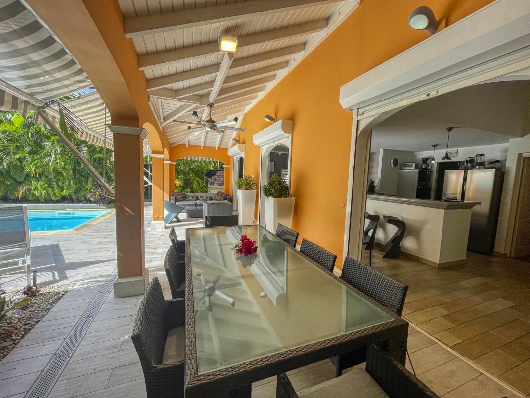 Location Villa Saint François Guadeloupe-terrasse