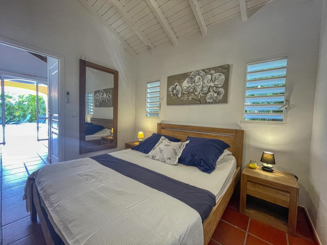 Location Villa Saint François Guadeloupe-chambre rdc
