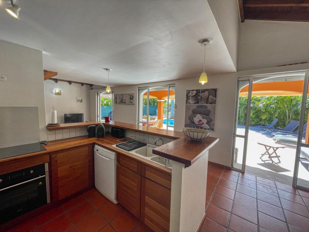 Location Villa Saint François Guadeloupe-cuisine