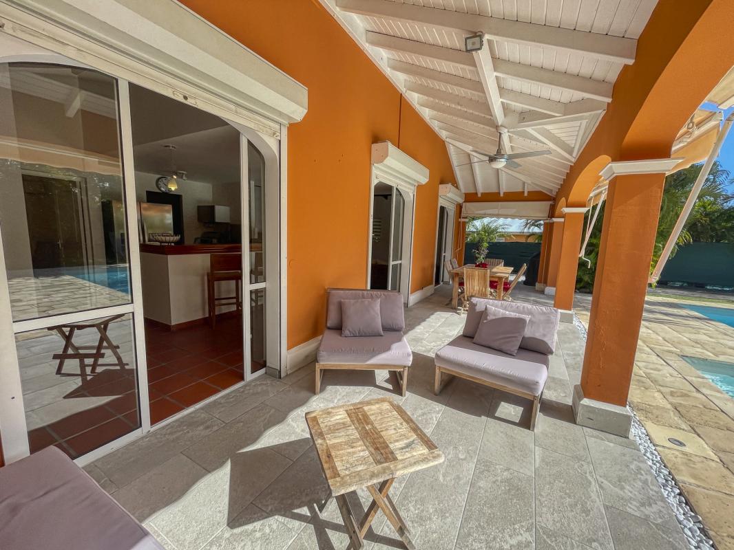Location Villa Saint François Guadeloupe-salon