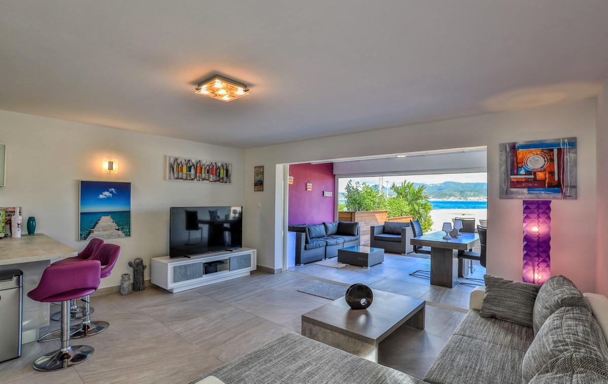 Location villa Saint Martin, Baie Nettlé - Cuisine
