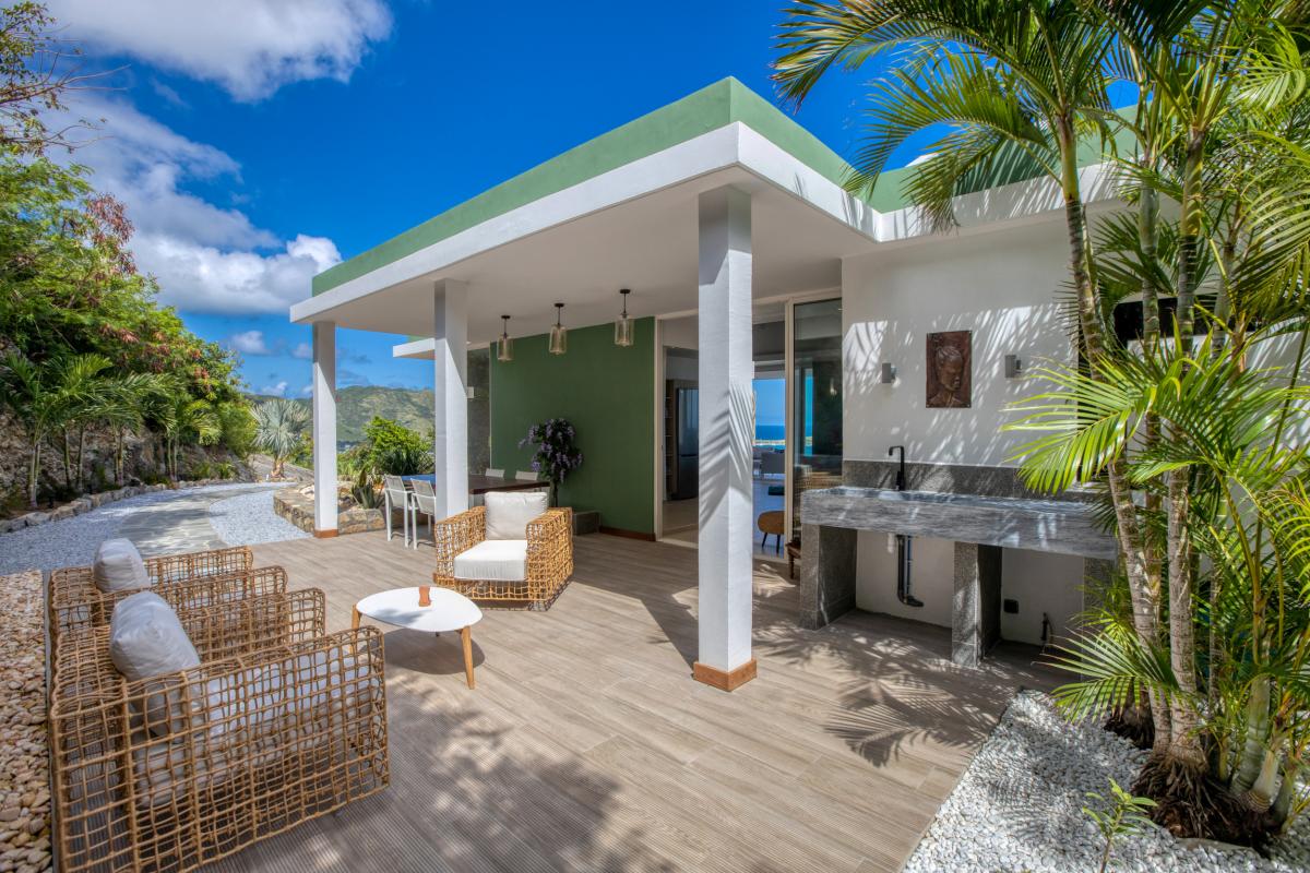 Location villa de luxe Saint Martin, Baie Orientale - Villa Sunrise