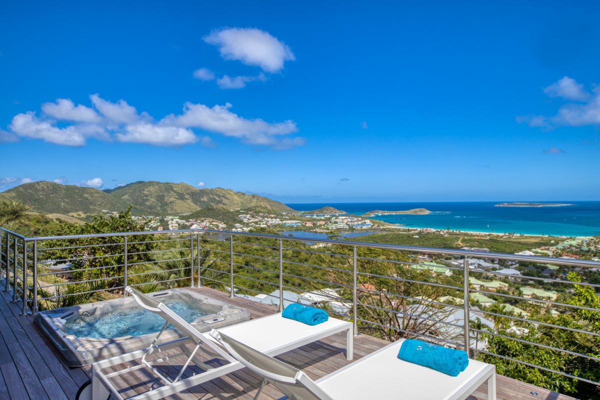 Location villa de luxe Saint Martin, Baie Orientale - Villa Sunrise