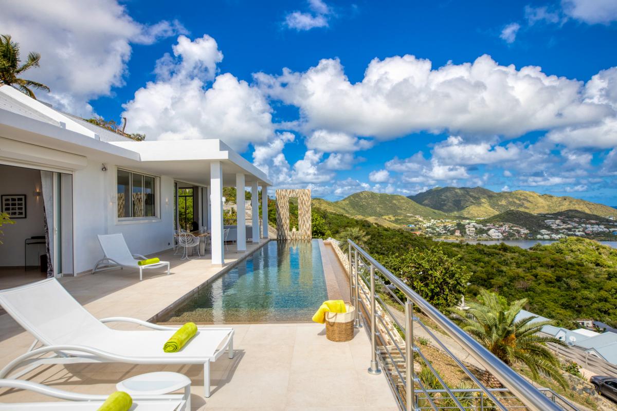 Location villa de luxe Saint Martin, Baie Orientale - Villa Sunrise