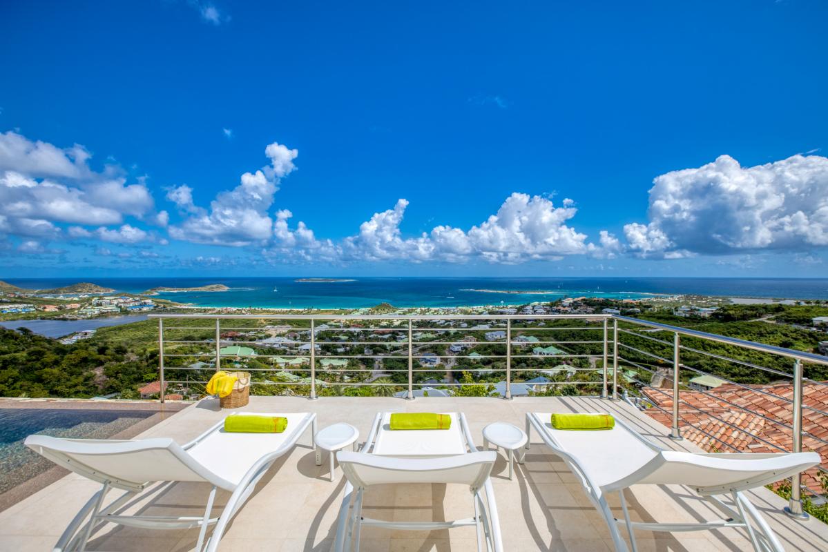 Location villa de luxe Saint Martin, Baie Orientale - Villa Sunrise