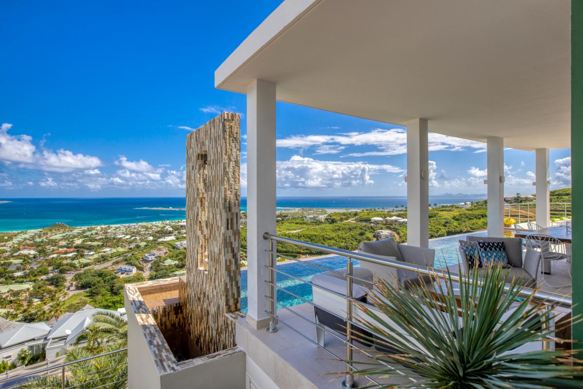 Location villa de luxe Saint Martin, Baie Orientale - Villa Sunrise