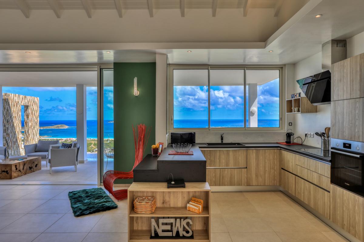 Location villa de luxe Saint Martin, Baie Orientale - Villa Sunrise