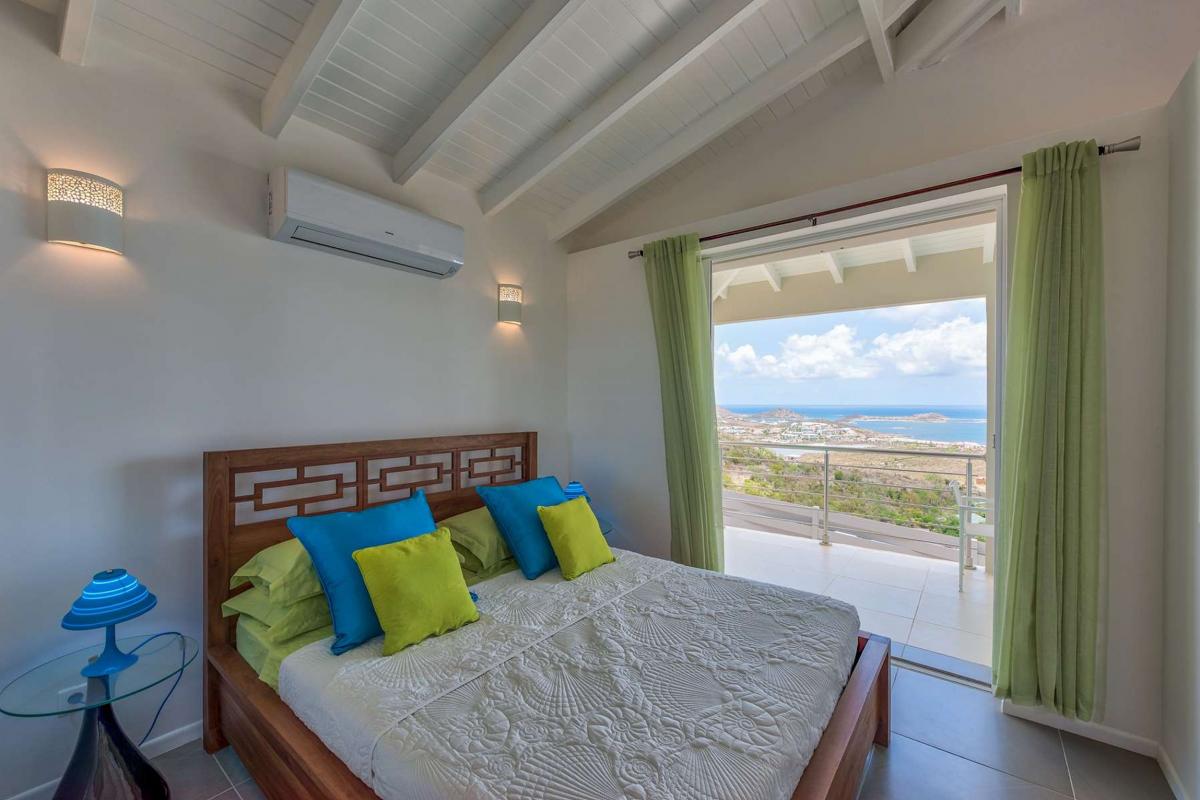 Location villa de luxe Saint Martin, Baie Orientale - Chambre