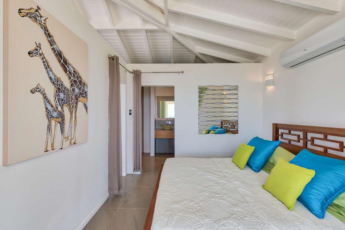 Location villa de luxe Saint Martin, Baie Orientale - Chambre