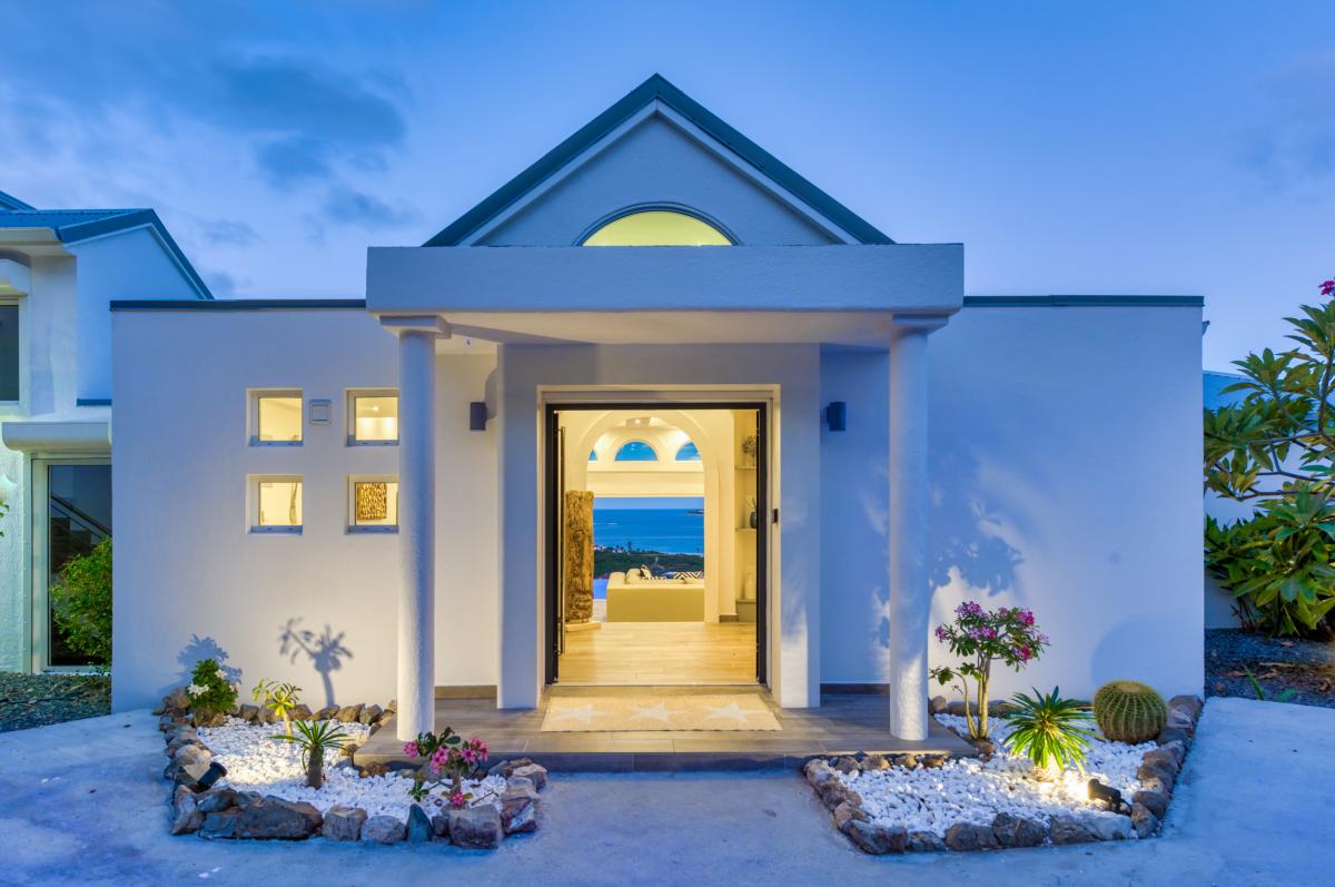 Location villa de luxe Saint Martin, Baie Orientale - Extérieur villa