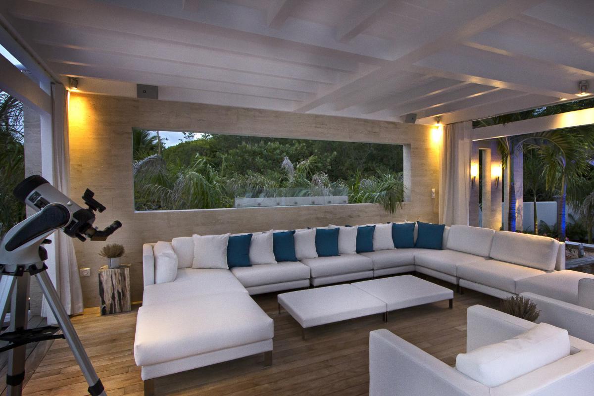 Location villa de luxe Saint Martin, Terres Basses  - Terrasse