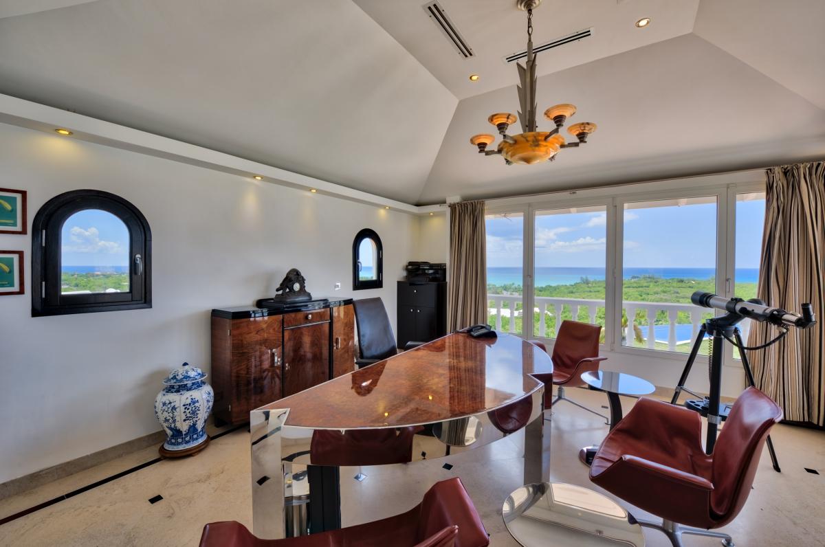 Location villa de luxe Saint Martin, Terres Basses - Bureau