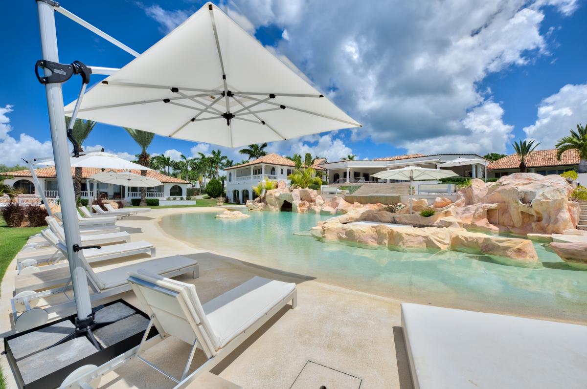 Location villa de luxe Saint Martin, Terres Basses - Piscine