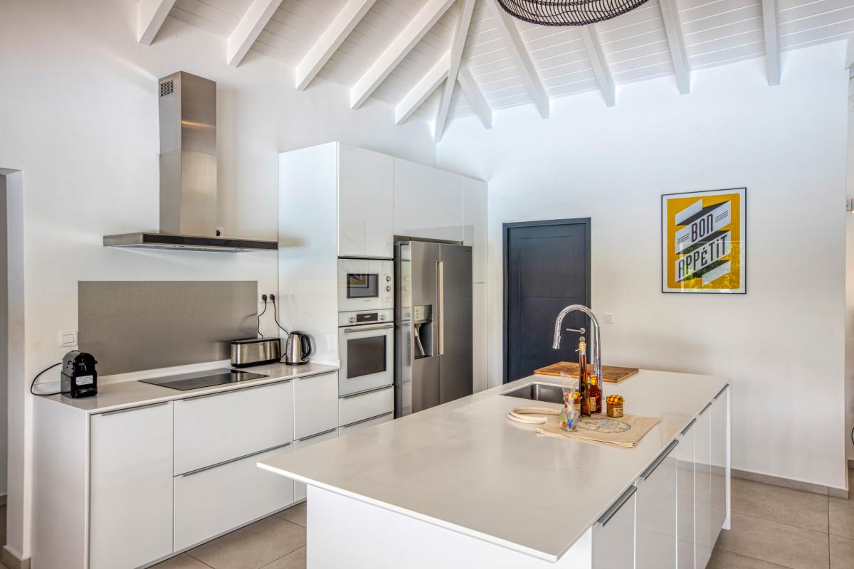 Villa Terres Basses à Saint Martin - Cuisine