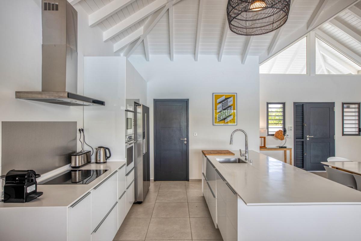 Villa Terres Basses à Saint Martin - Cuisine