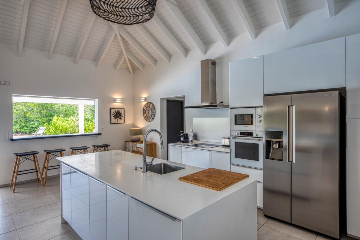 Villa Terres Basses à Saint Martin - Cuisine