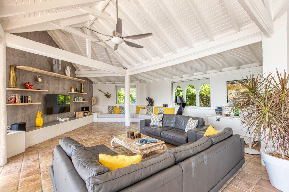 Location villa Saint Martin Les Terres Basses Hillside - Piscine - 5 chambres 10 personnes - Vue Mer - Jacuzzi (10)