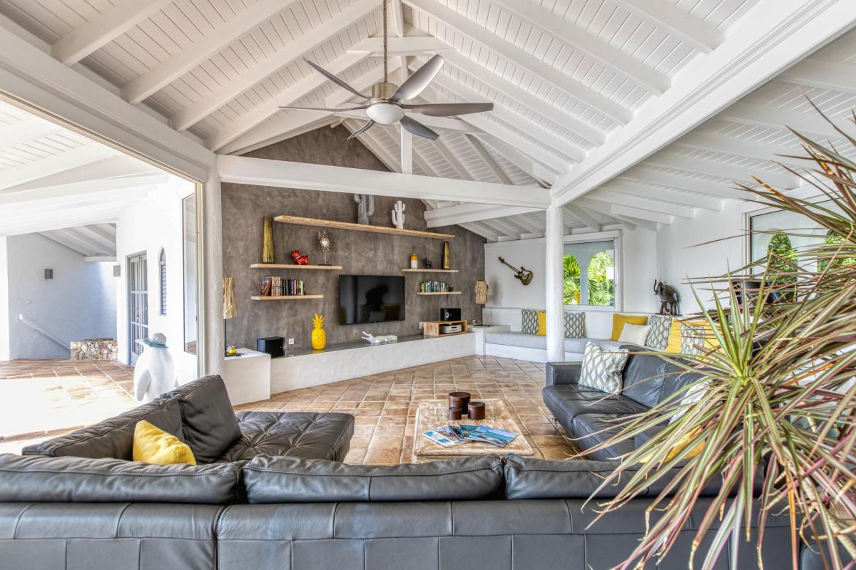 Location villa Saint Martin Les Terres Basses Hillside - Piscine - 5 chambres 10 personnes - Vue Mer - Jacuzzi (13)