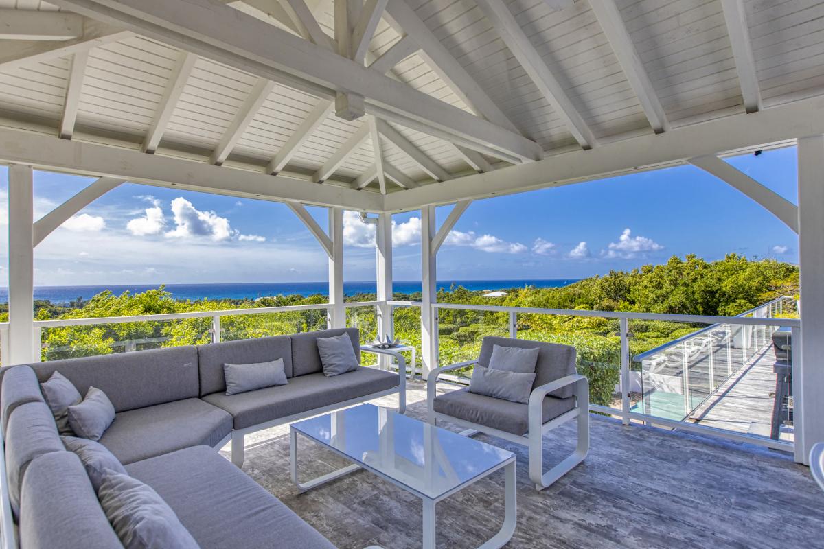 Location villa Saint Martin Les Terres Basses Hillside - Piscine - 5 chambres 10 personnes - Vue Mer - Jacuzzi (7)