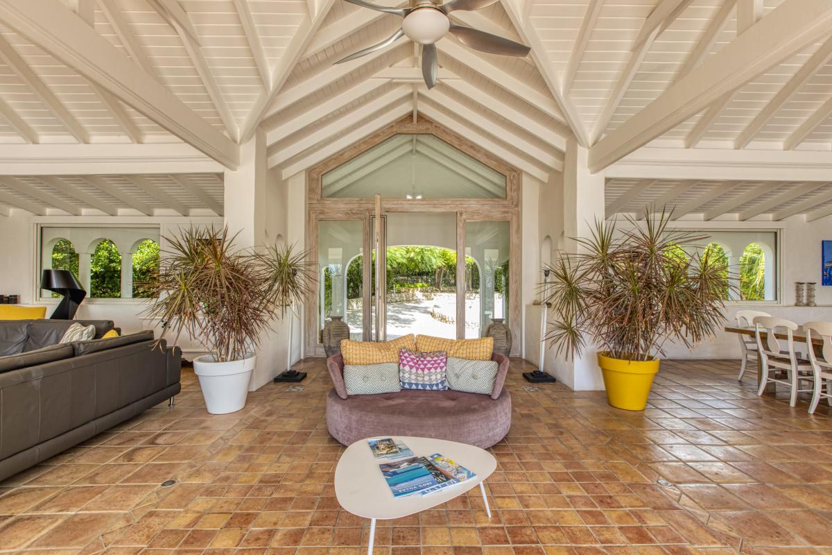 Location villa Saint Martin Les Terres Basses Hillside - Piscine - 5 chambres 10 personnes - Vue Mer - Jacuzzi (9)
