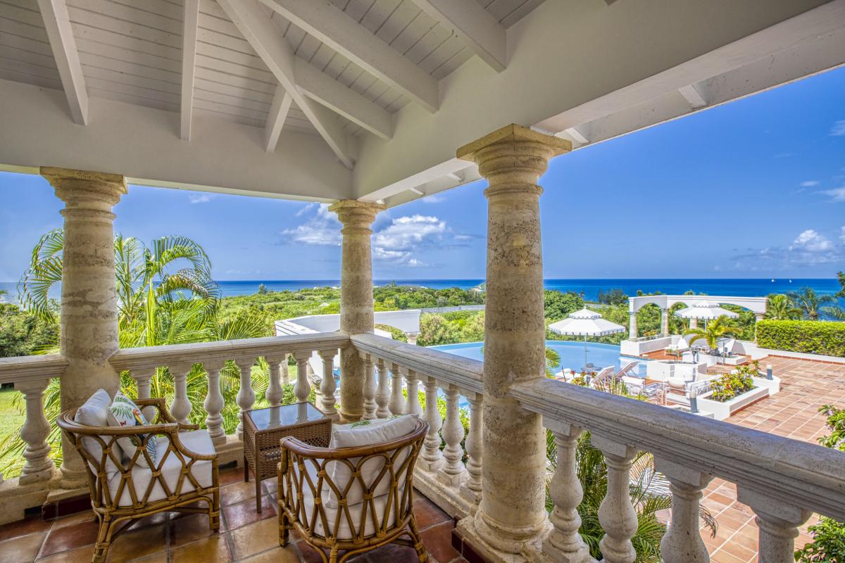 Location villa Saint Martin Terres Basses - Villa 4 chambres 8 personnes - villa vue mer et piscine - Baie aux Prunes (11)