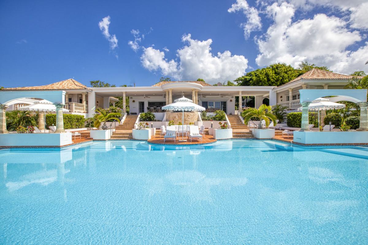 Location villa Saint Martin Terres Basses - Villa 4 chambres 8 personnes - villa vue mer et piscine - Baie aux Prunes (2)