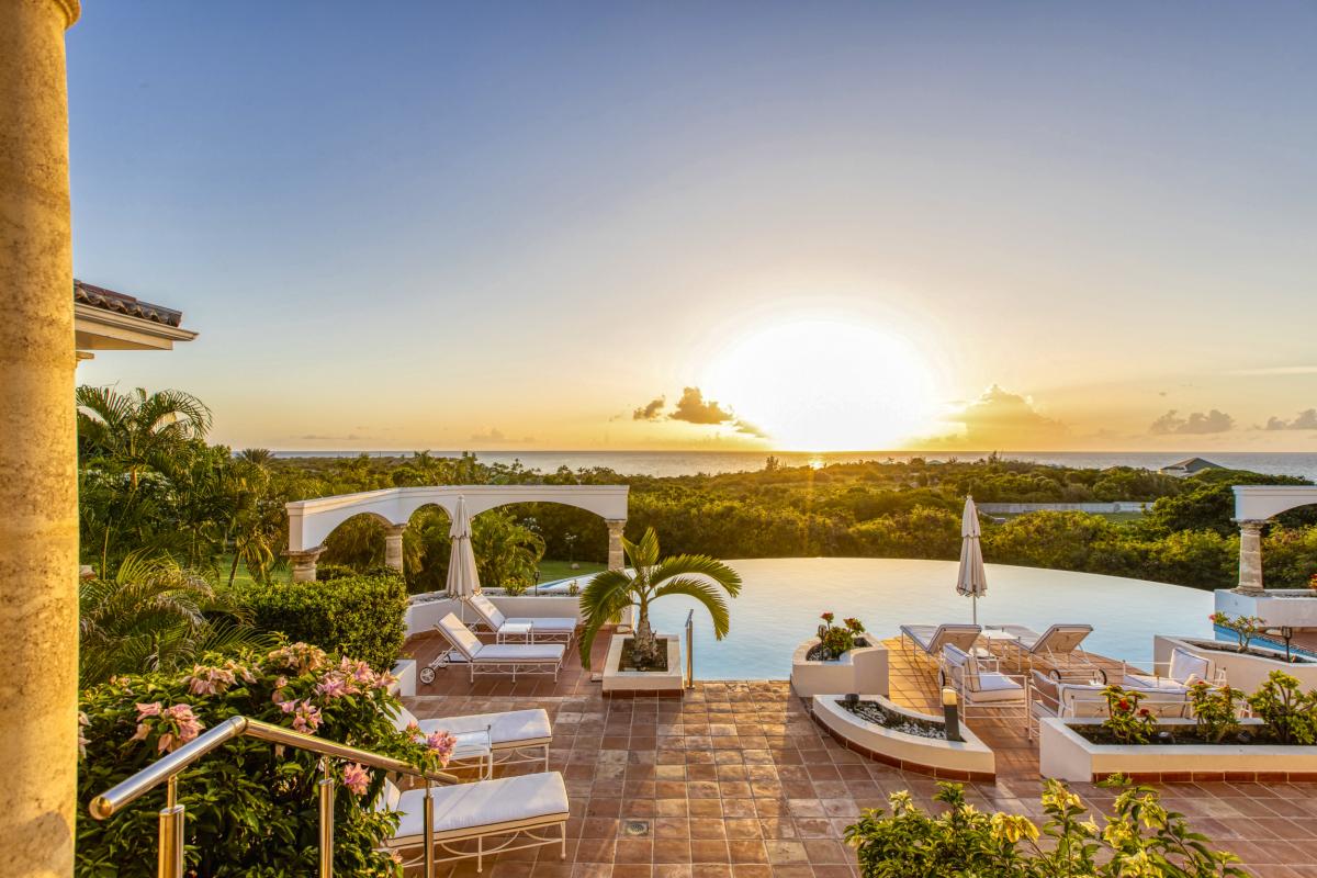 Location villa Saint Martin Terres Basses - Villa 4 chambres 8 personnes - villa vue mer et piscine - Baie aux Prunes (36)