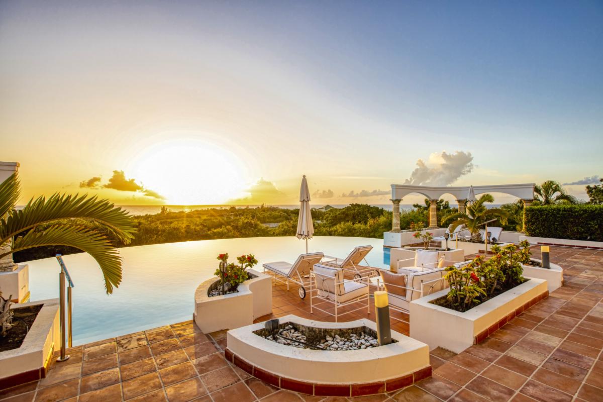 Location villa Saint Martin Terres Basses - Villa 4 chambres 8 personnes - villa vue mer et piscine - Baie aux Prunes (37)