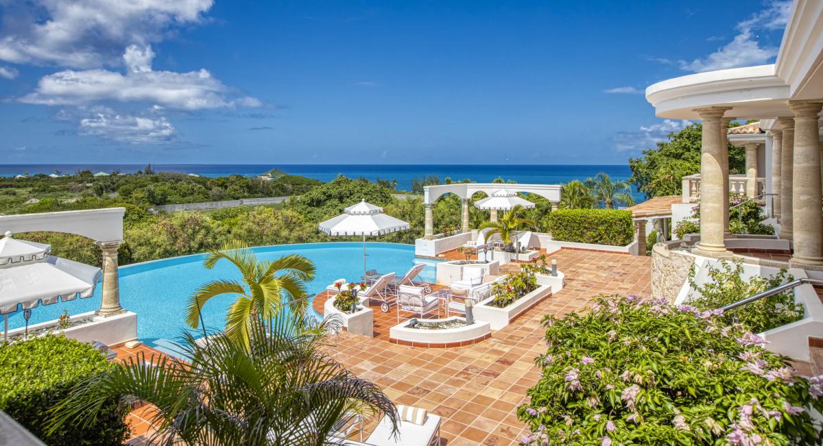 Location villa Saint Martin Terres Basses - Villa 4 chambres 8 personnes - villa vue mer et piscine - Baie aux Prunes (5)