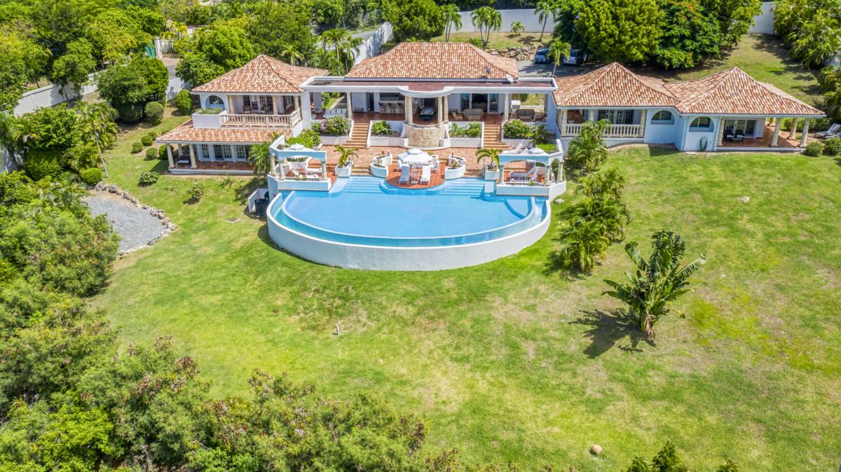 Location villa Saint Martin Terres Basses - Villa 4 chambres 8 personnes - villa vue mer et piscine - Baie aux Prunes (7)