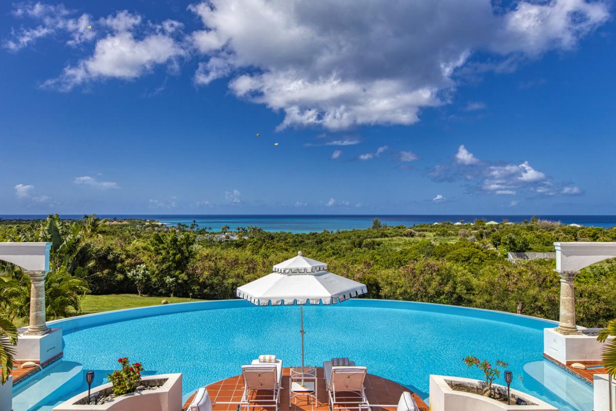 Location villa Saint Martin Terres Basses - Villa 4 chambres 8 personnes - villa vue mer et piscine - Baie aux Prunes (9)