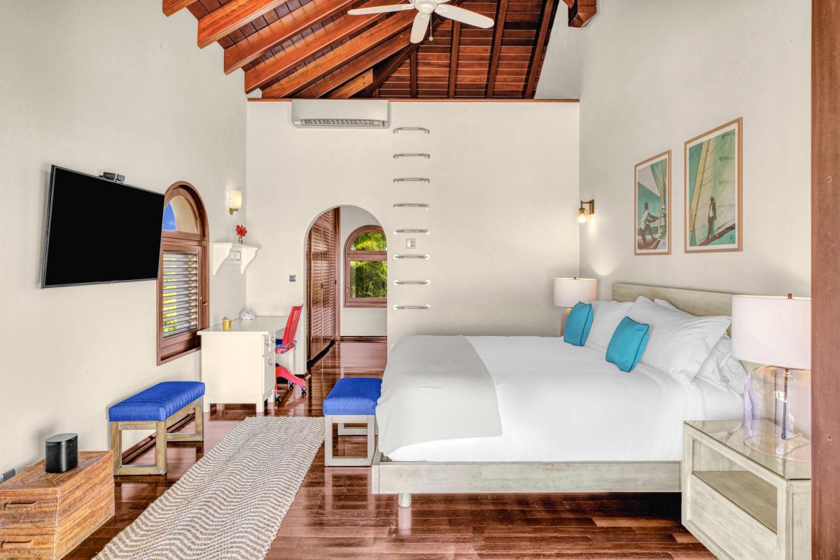 A louer villa 5 chambres Terres Basses Saint Martin_ Chambre 3 