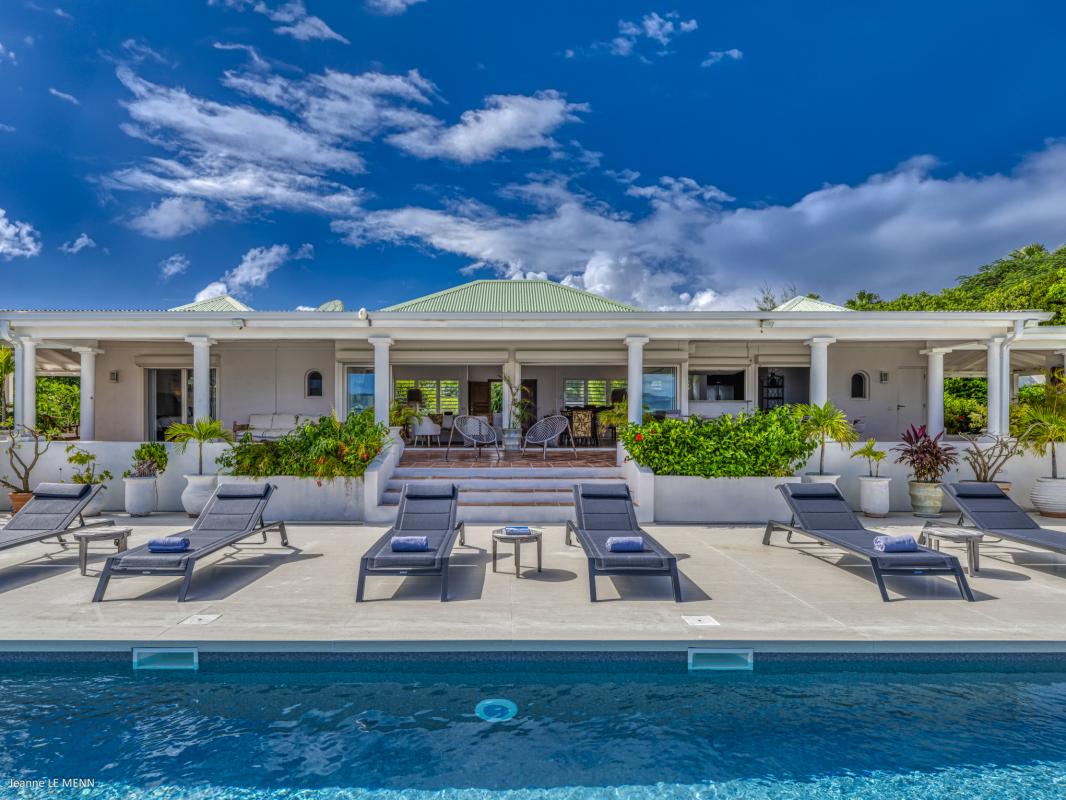 A louer villa 3 chambre Terres Basses Saint Martin_ Piscine