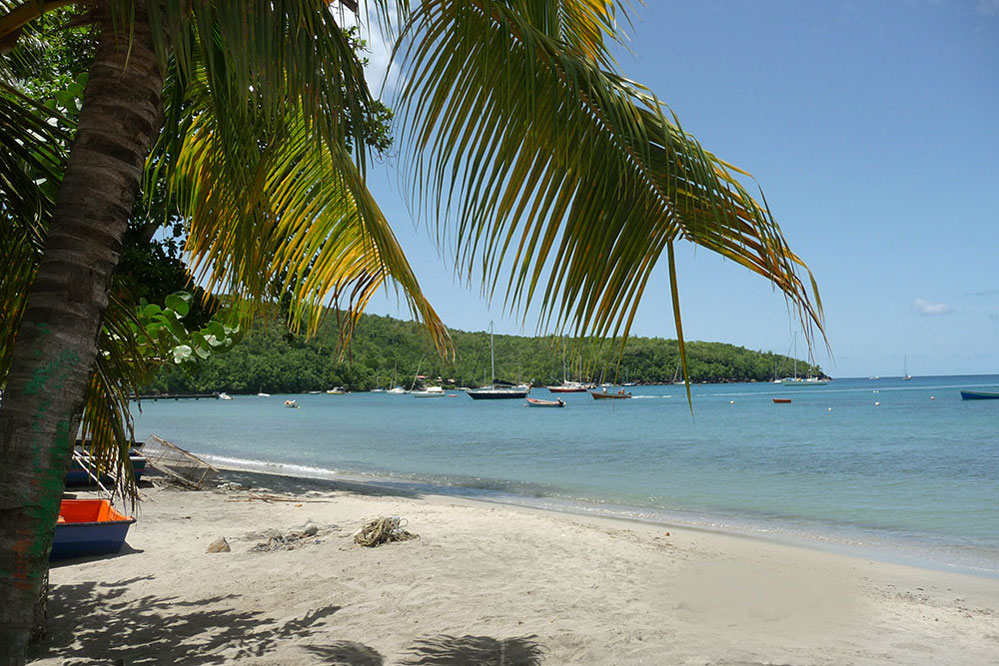 Plage Grande Anse d'Arlet Martinique
