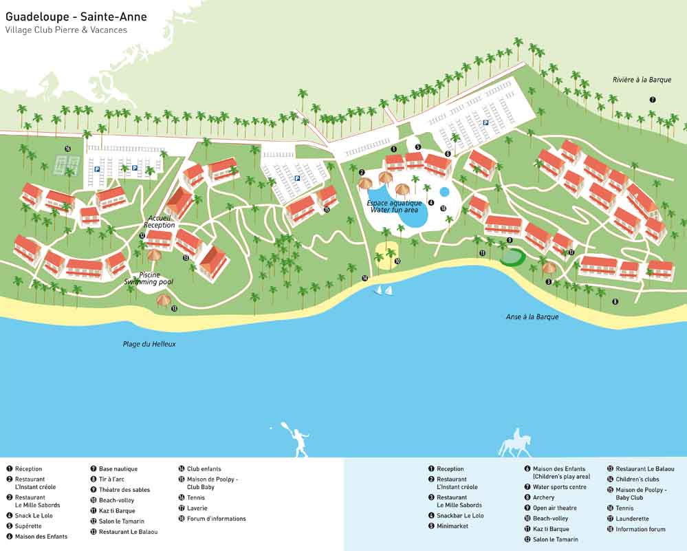 Guadeloupe carte - Valoo.fr