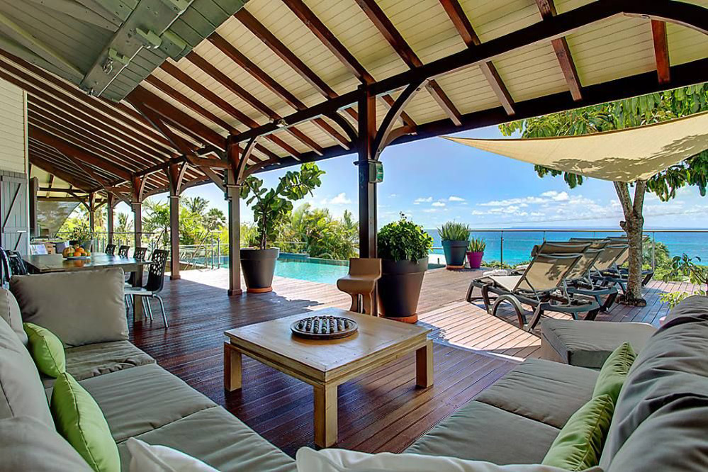 Location guadeloupe - villa de prestige avec piscine et ...