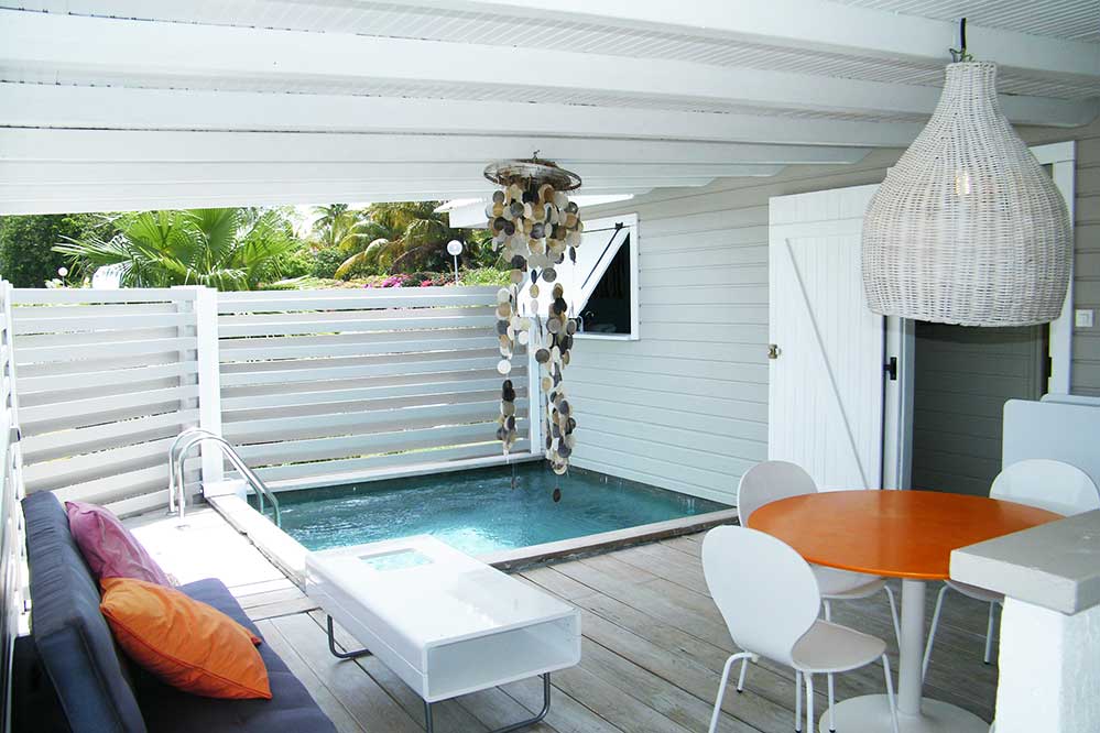 Location bungalow guadeloupe bungalow 4 personnes avec piscine
